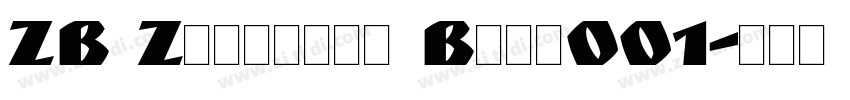ZB Zanutura Book001字体转换
